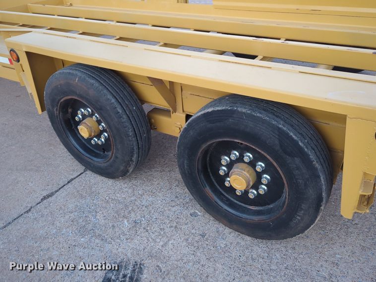 image for item OL9265 2001 Belshe T-18 equipment trailer