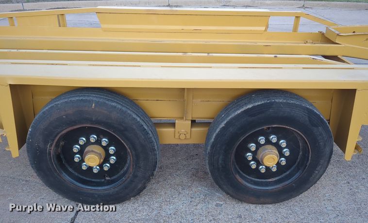 image for item OL9265 2001 Belshe T-18 equipment trailer