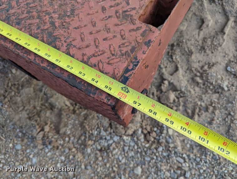 image for item OL9267 Shop built flat bed