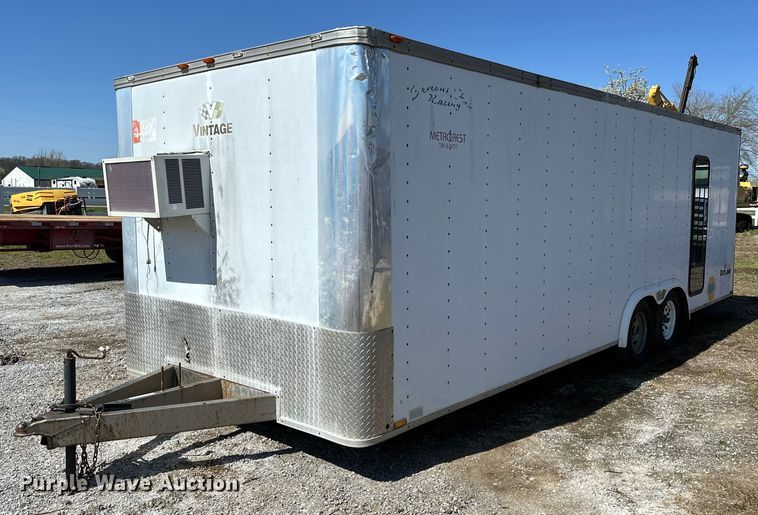 image for item OM9968 Vintage enclosed cargo trailer