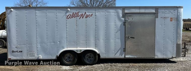 image for item OM9968 Vintage enclosed cargo trailer