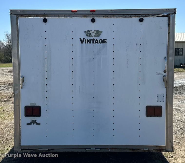 image for item OM9968 Vintage enclosed cargo trailer