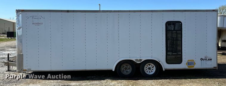 image for item OM9968 Vintage enclosed cargo trailer