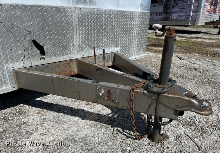 image for item OM9968 Vintage enclosed cargo trailer