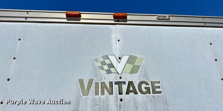 image for item OM9968 Vintage enclosed cargo trailer