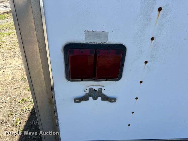 image for item OM9968 Vintage enclosed cargo trailer