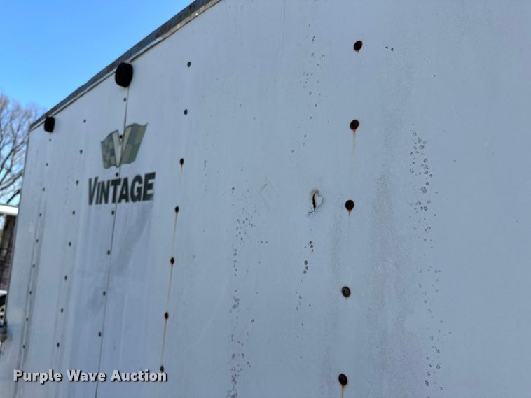 image for item OM9968 Vintage enclosed cargo trailer