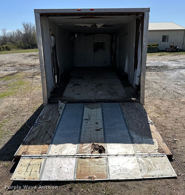 image for item OM9968 Vintage enclosed cargo trailer