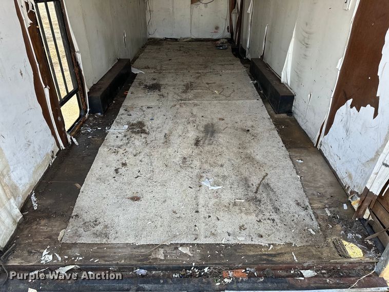 image for item OM9968 Vintage enclosed cargo trailer