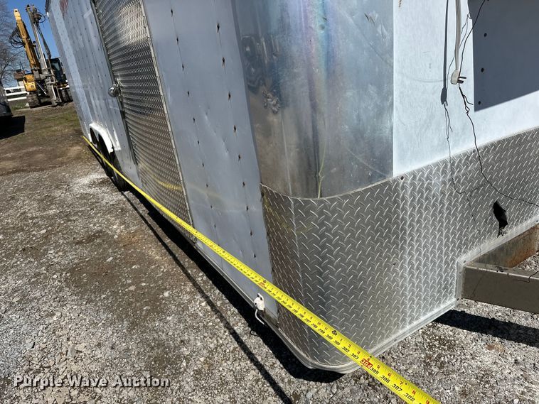 image for item OM9968 Vintage enclosed cargo trailer