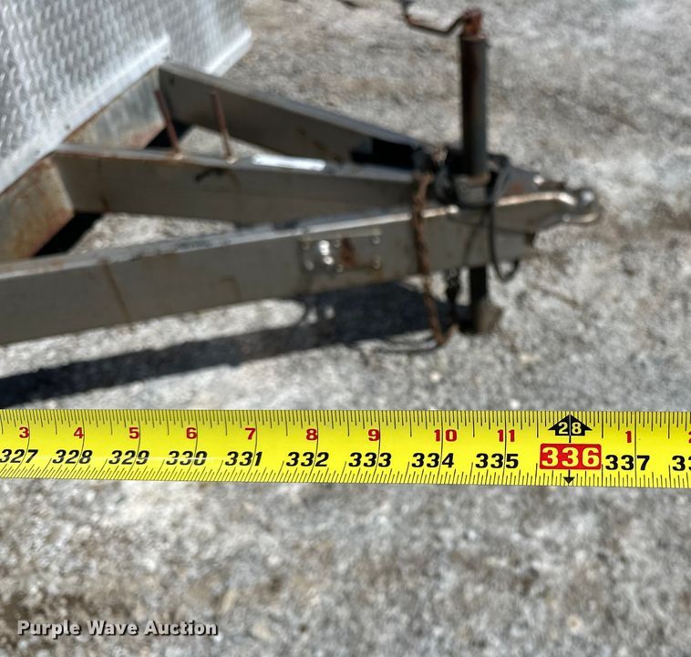 image for item OM9968 Vintage enclosed cargo trailer