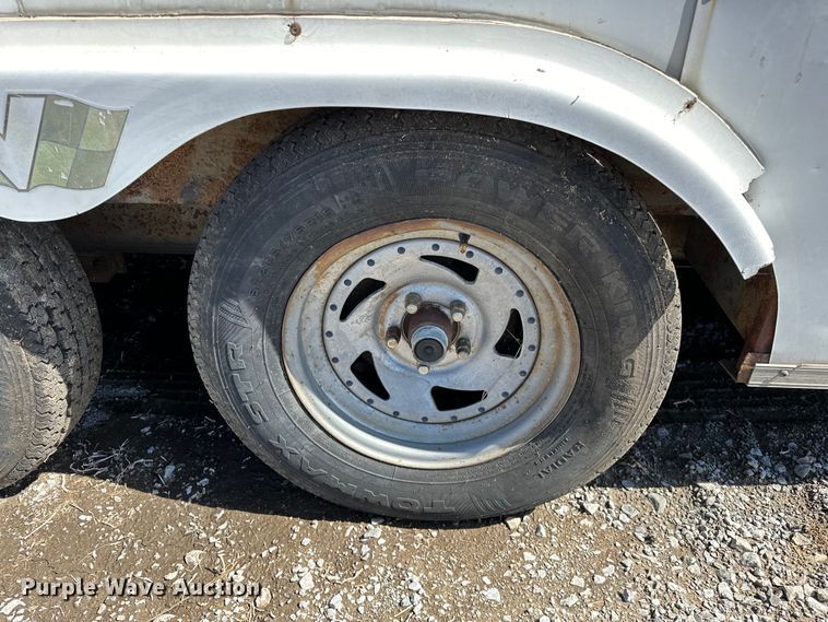 image for item OM9968 Vintage enclosed cargo trailer