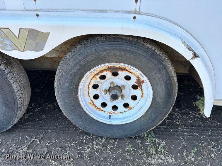 image for item OM9968 Vintage enclosed cargo trailer