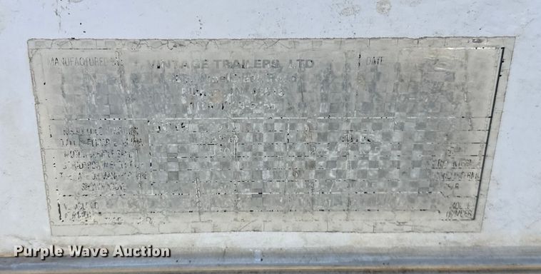 image for item OM9968 Vintage enclosed cargo trailer