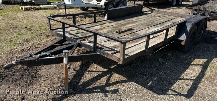 image for item OM9970 Shop built utility trailer