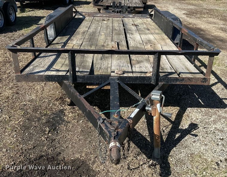 image for item OM9970 Shop built utility trailer