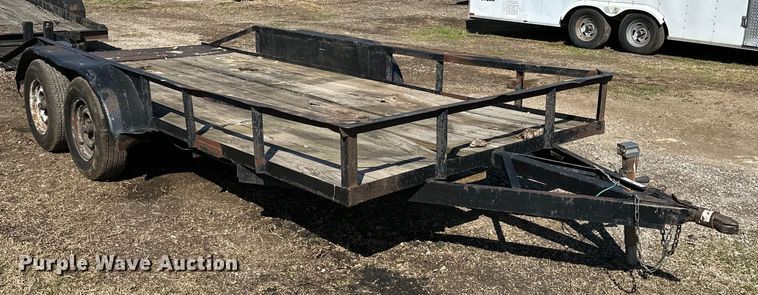 image for item OM9970 Shop built utility trailer