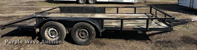 image for item OM9970 Shop built utility trailer