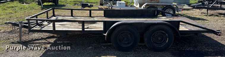 image for item OM9970 Shop built utility trailer