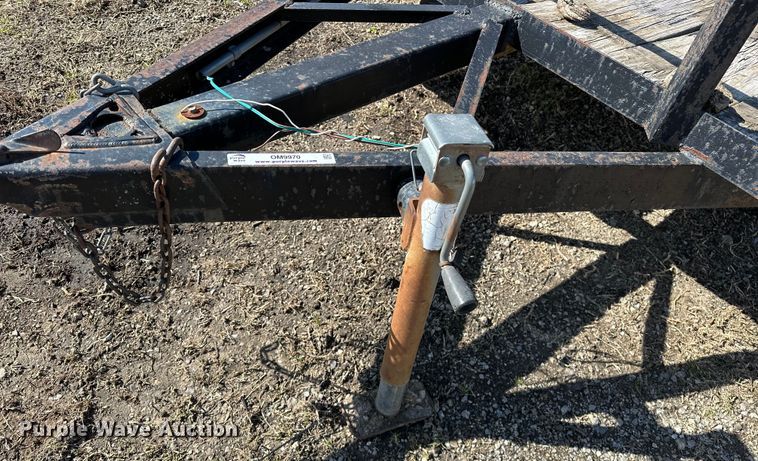 image for item OM9970 Shop built utility trailer