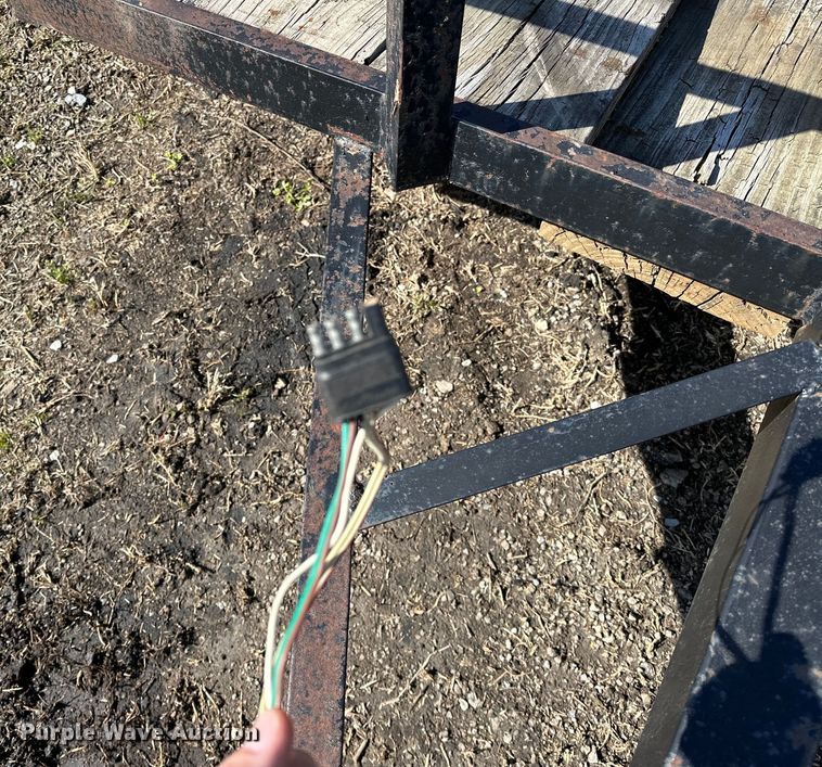 image for item OM9970 Shop built utility trailer