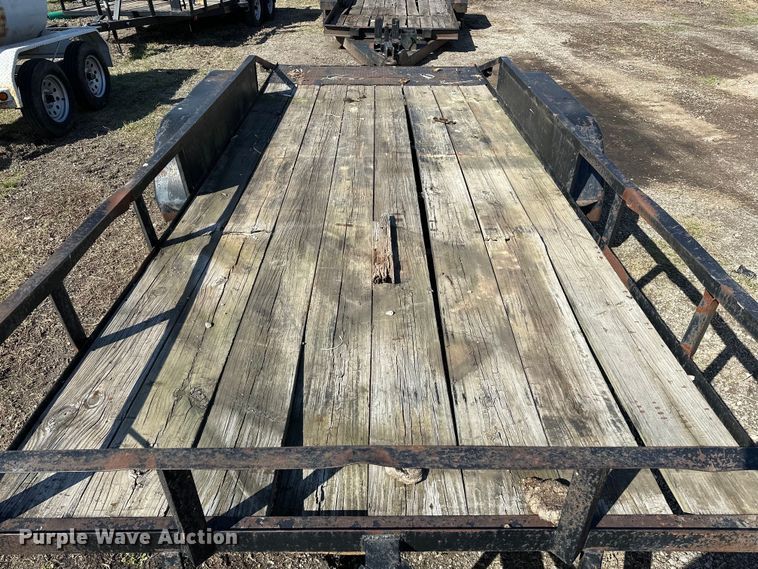 image for item OM9970 Shop built utility trailer