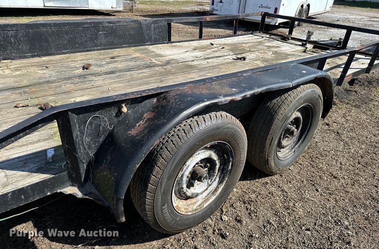 image for item OM9970 Shop built utility trailer