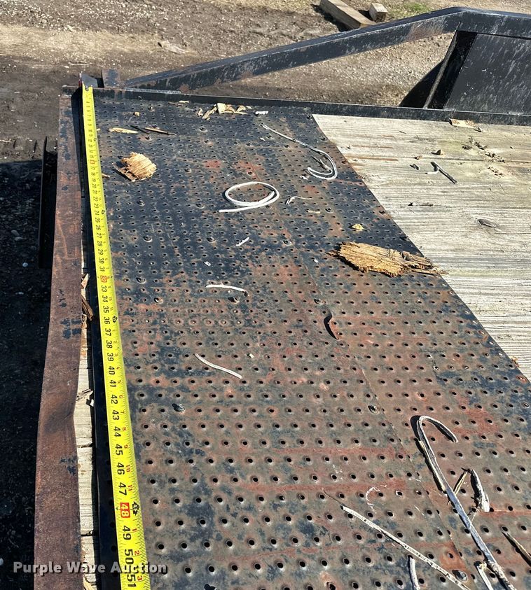 image for item OM9970 Shop built utility trailer