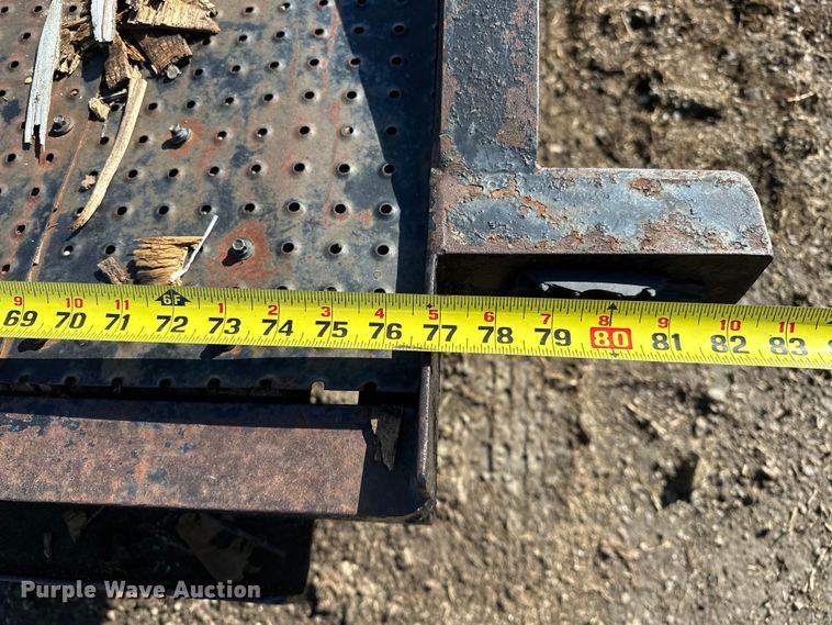 image for item OM9970 Shop built utility trailer