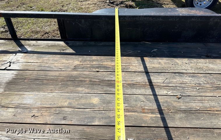 image for item OM9970 Shop built utility trailer