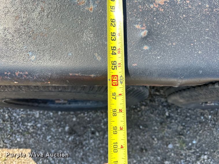 image for item OM9970 Shop built utility trailer