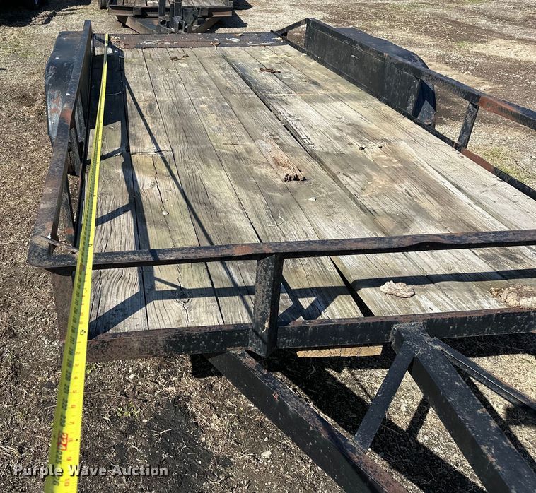 image for item OM9970 Shop built utility trailer