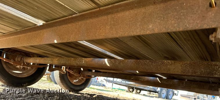 image for item OM9970 Shop built utility trailer