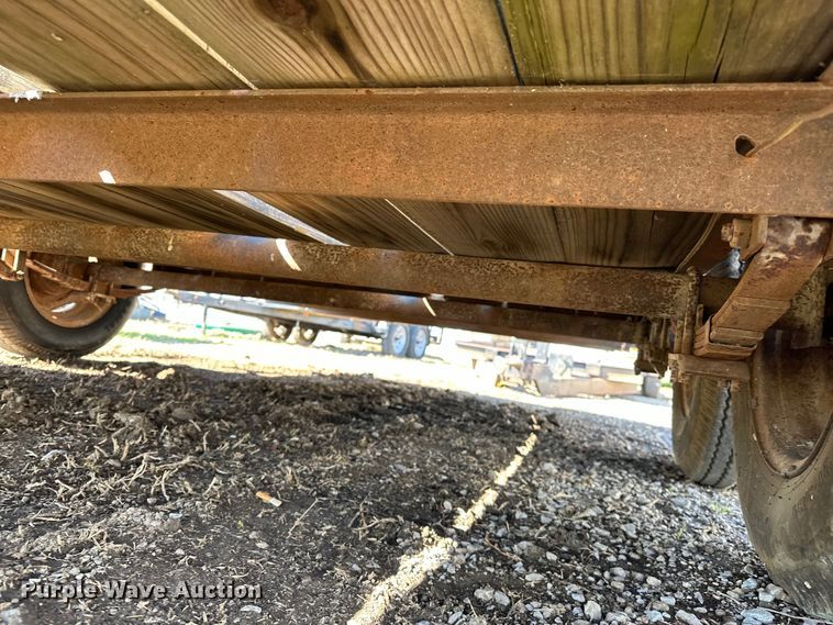 image for item OM9970 Shop built utility trailer