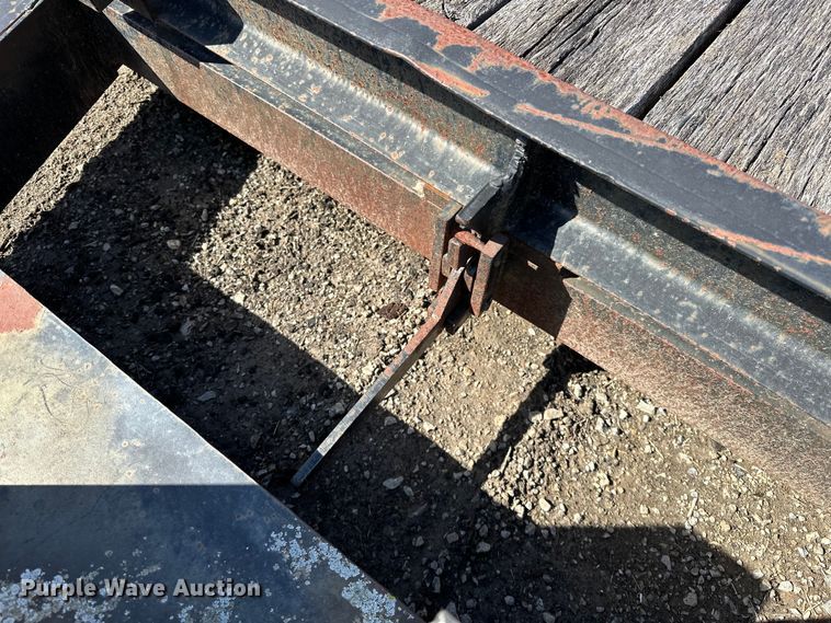 image for item OM9971 Shop built tilt deck equipment trailer