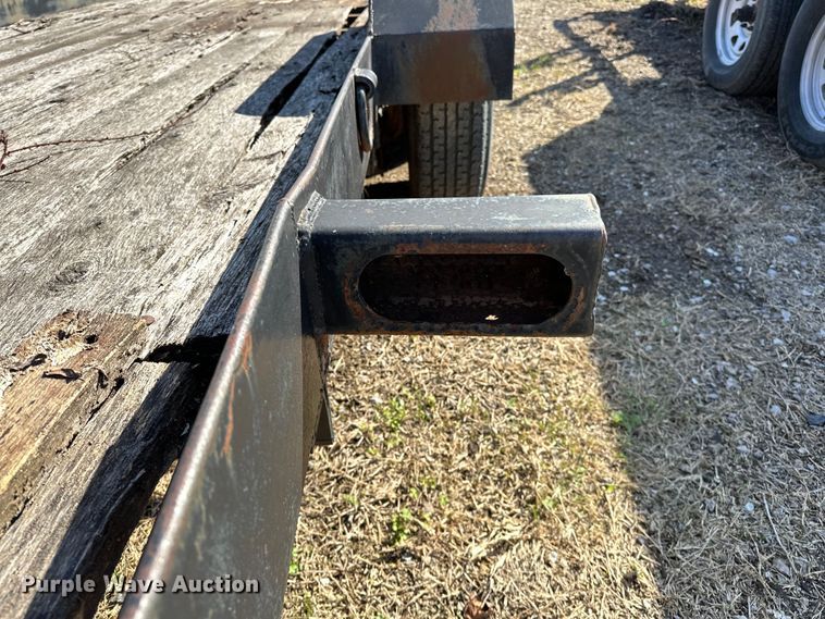 image for item OM9971 Shop built tilt deck equipment trailer