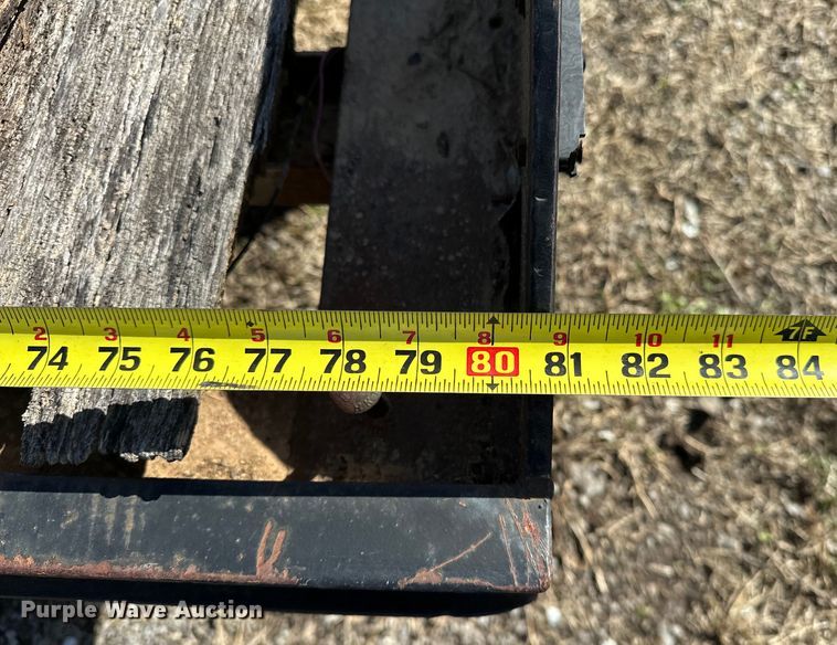 image for item OM9971 Shop built tilt deck equipment trailer