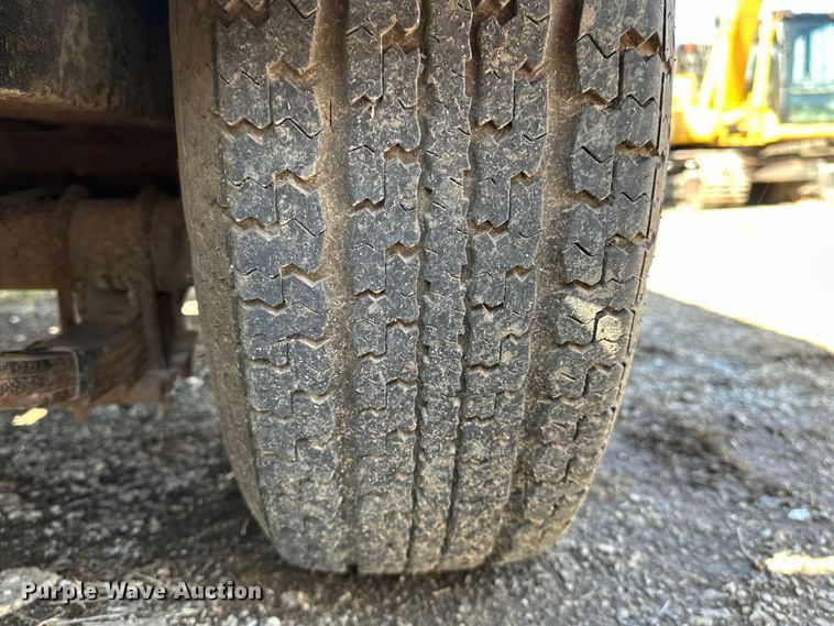 image for item OM9971 Shop built tilt deck equipment trailer