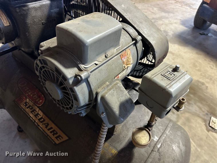 image for item OM9976 Dayton  Speedaire air compressor
