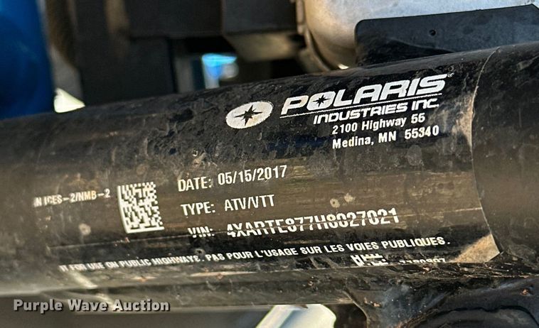 image for item OM9988 2017 Polaris Ranger 900XP utility vehicle