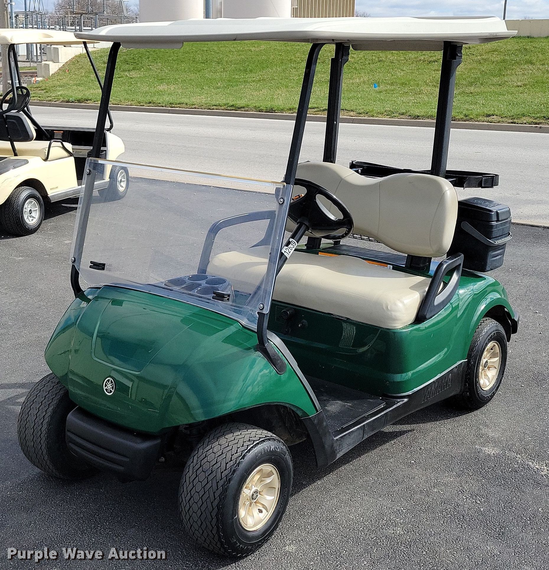 2008 Yamaha YDRA golf cart in Marshall, MO Item DP1308 for sale