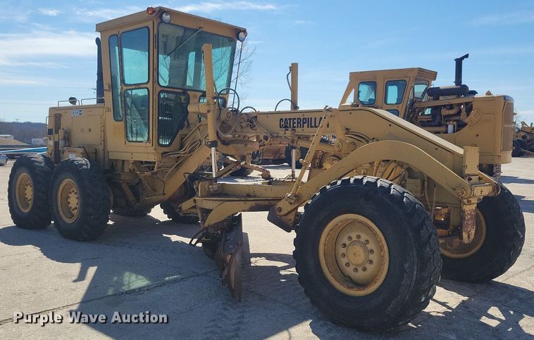 image for item DG0420 1984 Caterpillar  140G motor grader