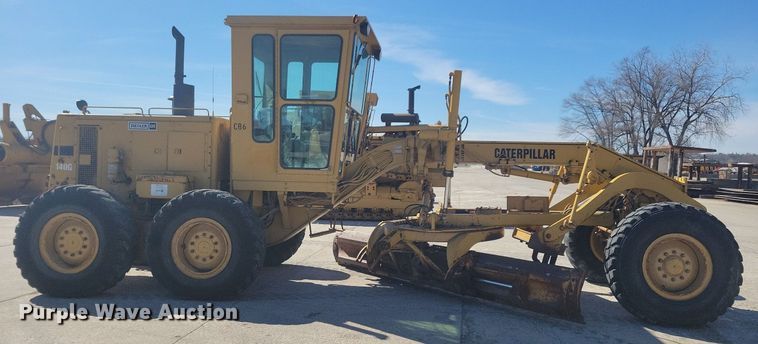 image for item DG0420 1984 Caterpillar  140G motor grader