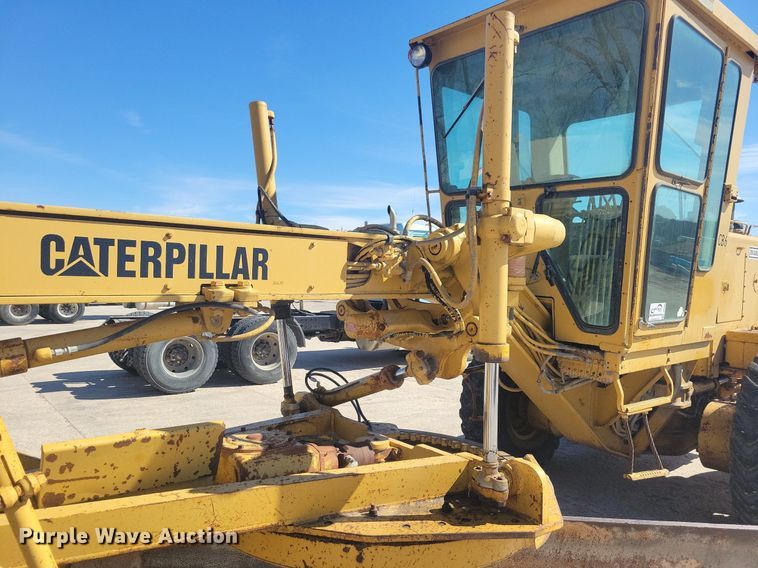 image for item DG0420 1984 Caterpillar  140G motor grader