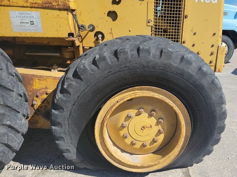 image for item DG0420 1984 Caterpillar  140G motor grader