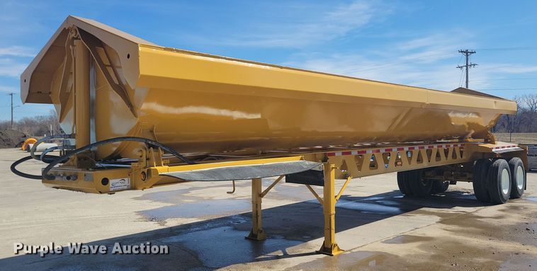 image for item DG0426 2004 Trail King TK60SSD side dump trailer