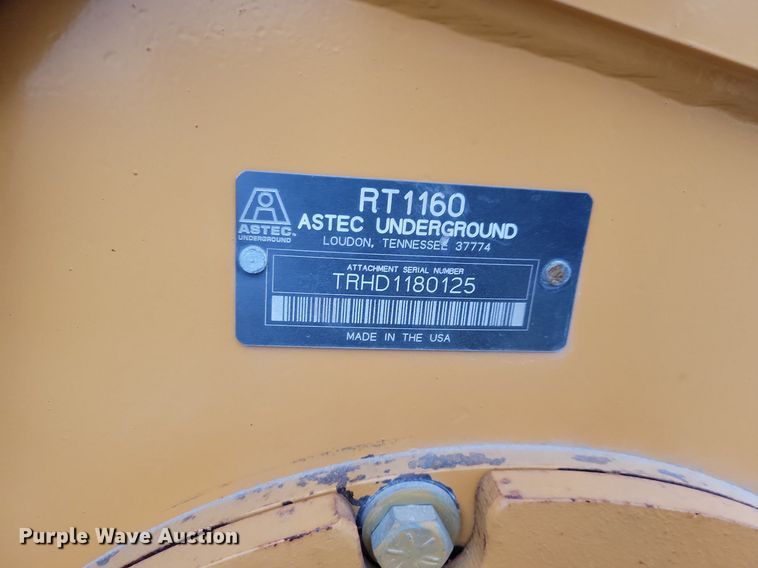 image for item DG0436 2008 Astec RT1160 trencher