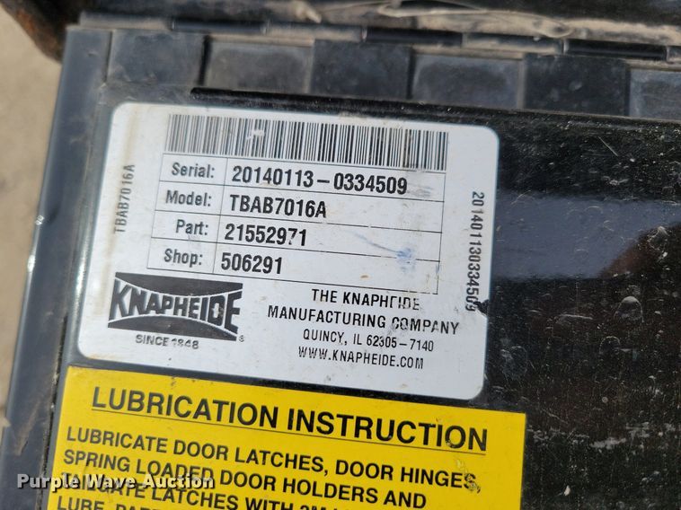 image for item DG0437 Knapheide flatbed