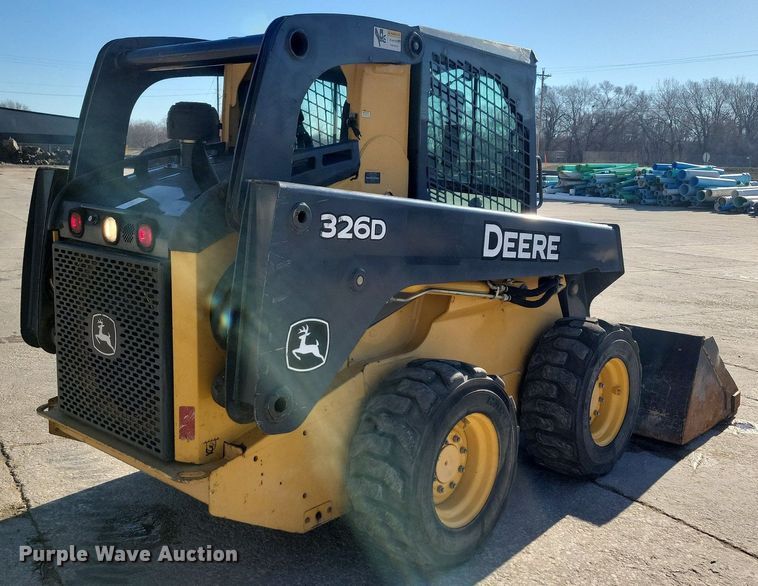 image for item DG0578 2012 John Deere 326D skid steer loader