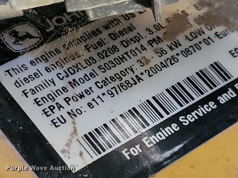 image for item DG0578 2012 John Deere 326D skid steer loader